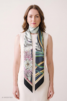 Vivisence S180-012 Scarves and shawls Wraps, dark blue
