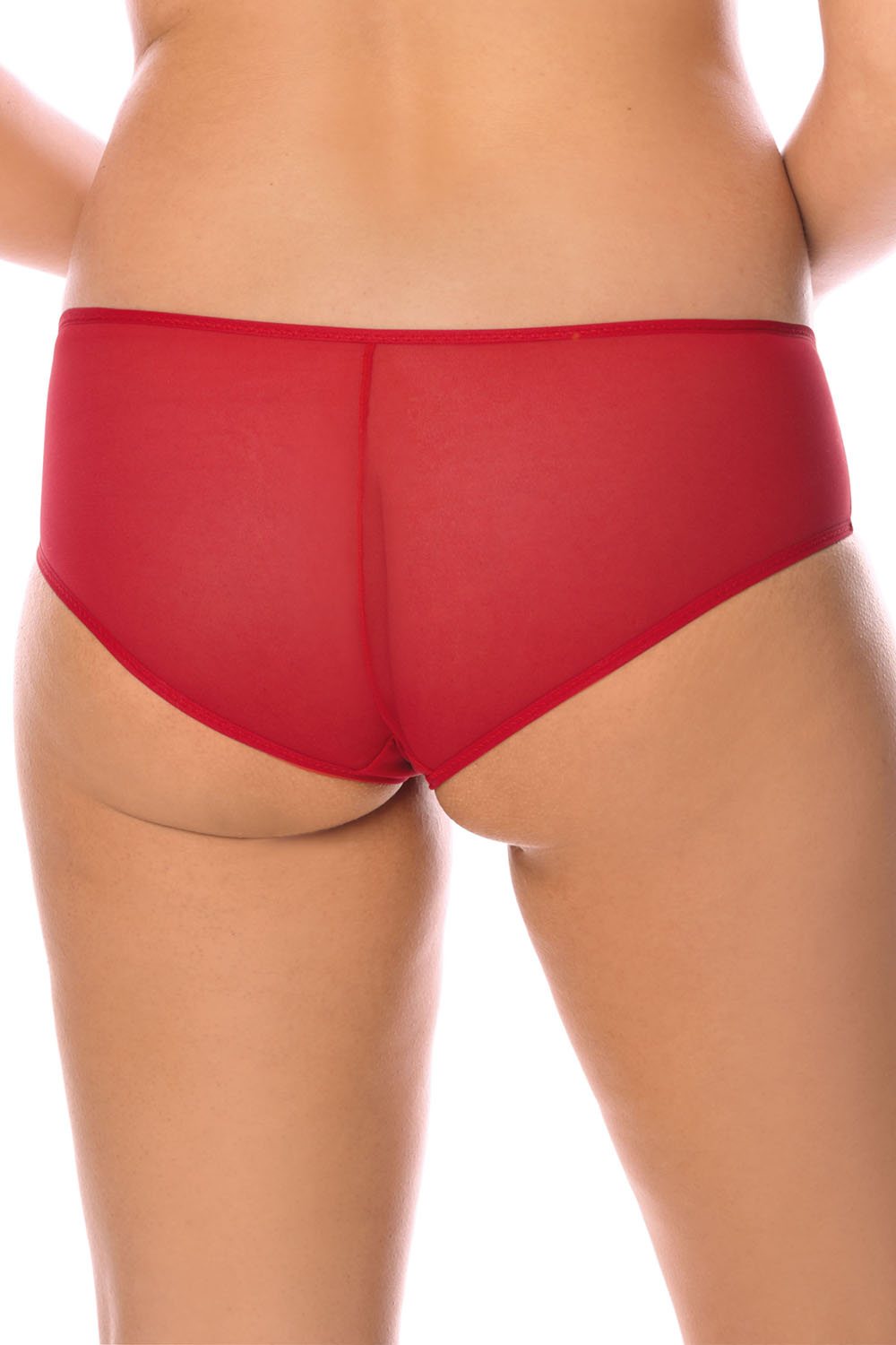 Vivisence Damen Slip Unterhosen Unterwäsche Ganztägiger Komfort 1044, rot