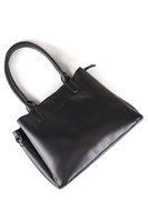 Vivisence Sac À Main Femme Trois Compartiments Parfait Style et Confort, noir