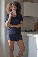 Vivisence Women's Pyjamas T-Shirt Viscose Relaxed Cut Comfort For Every Night 2200,