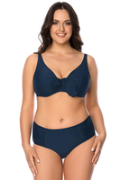 Vivisence 3002 women's bikini bottoms smooth high waisted (matching top available), dark blue