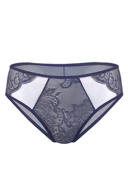 Vivisence women's lace briefs 1044, dark blue