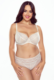 Vivisence Bügel BH Für Damen Netzstoff Softcups Elegante Und Feminine Looks 1050,