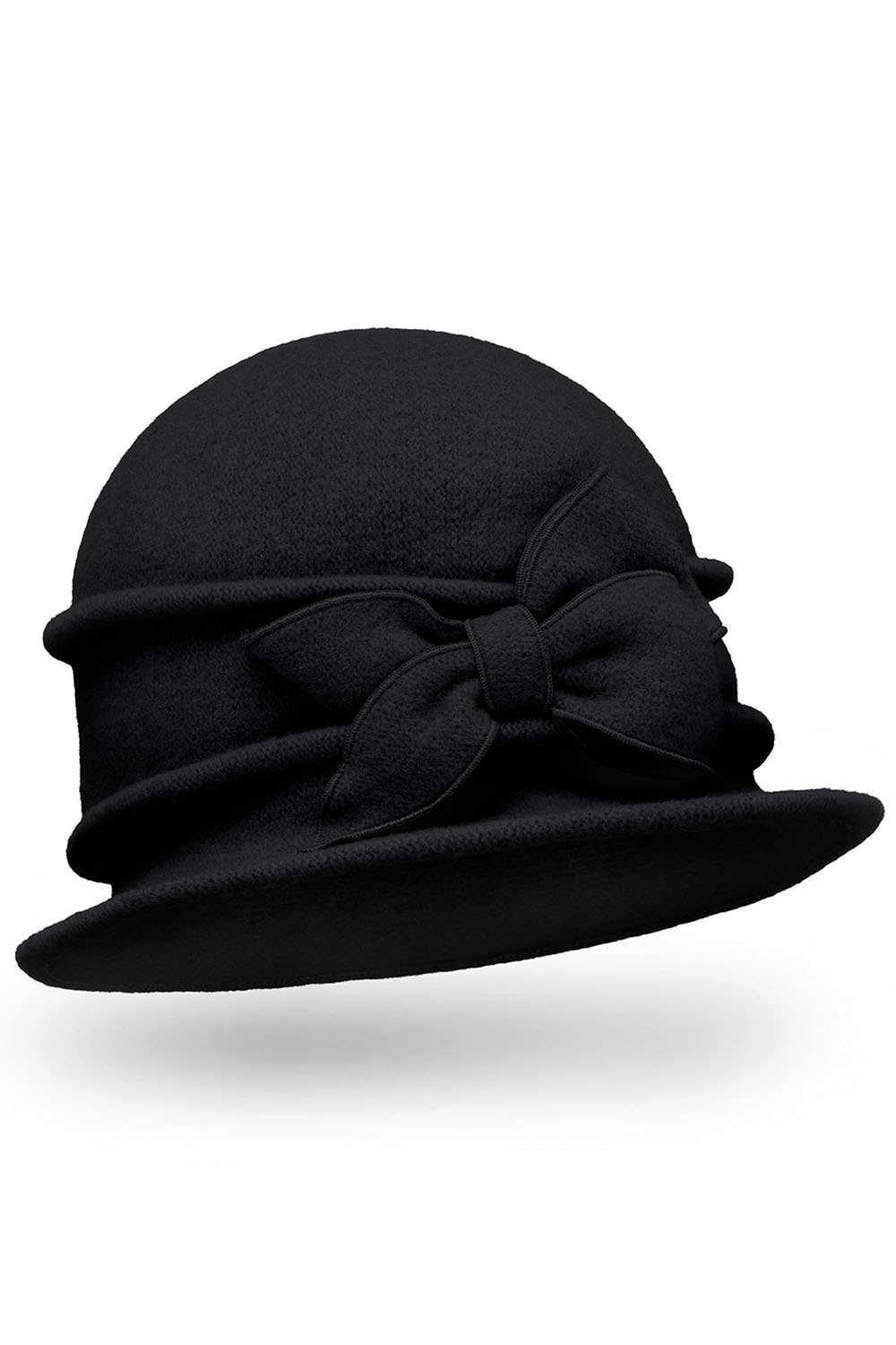 Vivisence Bonnet Femme Chapeau En Laine Vierge Chaud Pour L’Automne 7078, noir