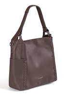 Vivisence Damen Handtasche Verstellbarer Schultergurt Alltag Tasche, Braun