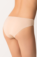 Vivisence Damen Slip Baumwolle Klebt am Körper Für Unsichtbaren Komfort 4003, weiß/schwarz/beige