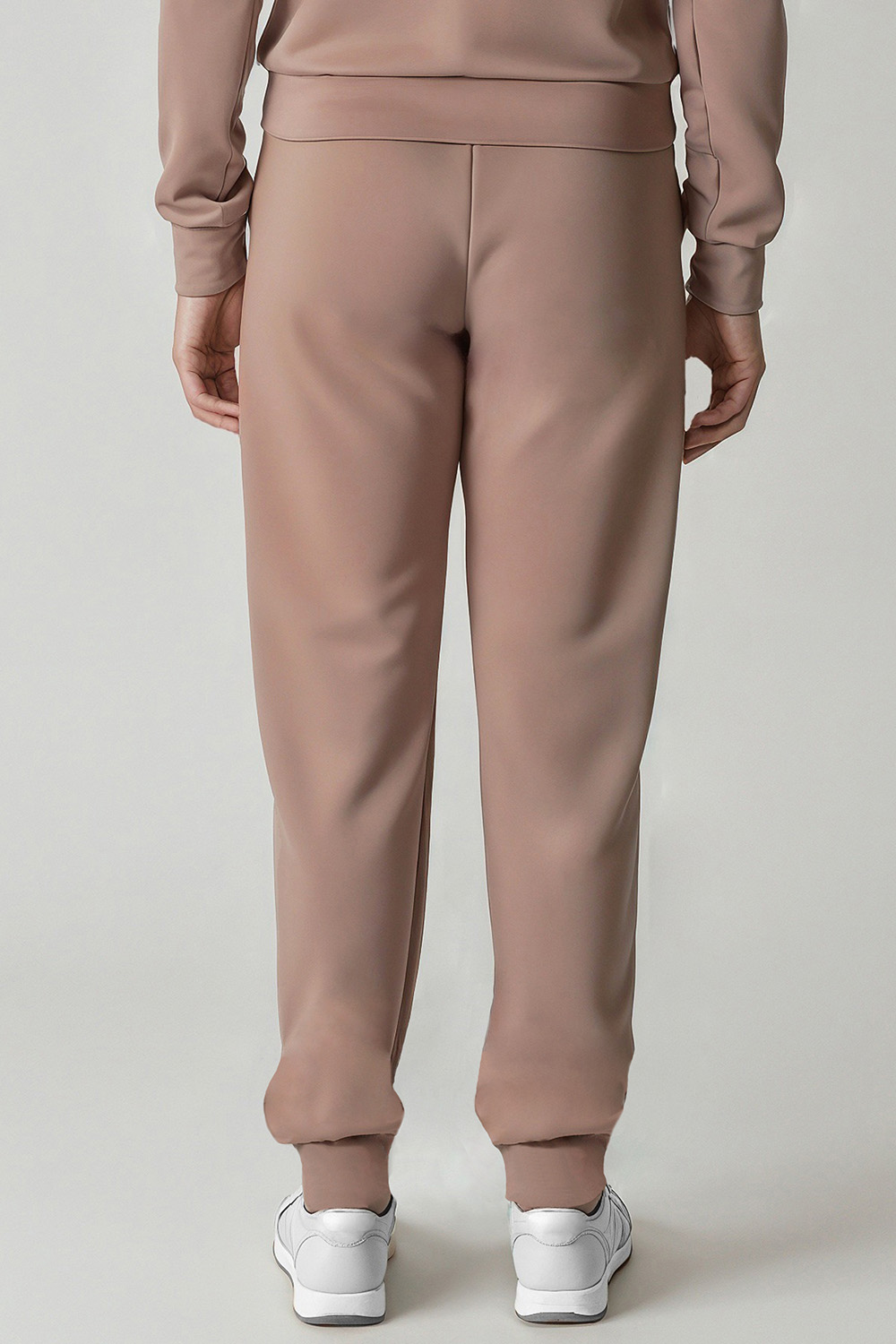 Vivisence Jogginghose Baumwolle Lockerer Schnitt Elastikbund Ideal Für Freizeit 9103, beige