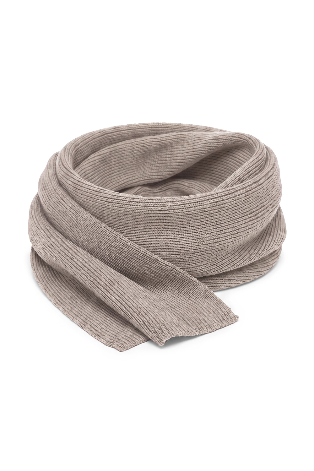 Vivisence Écharpe femme en laine mérinos et cachemire, beige