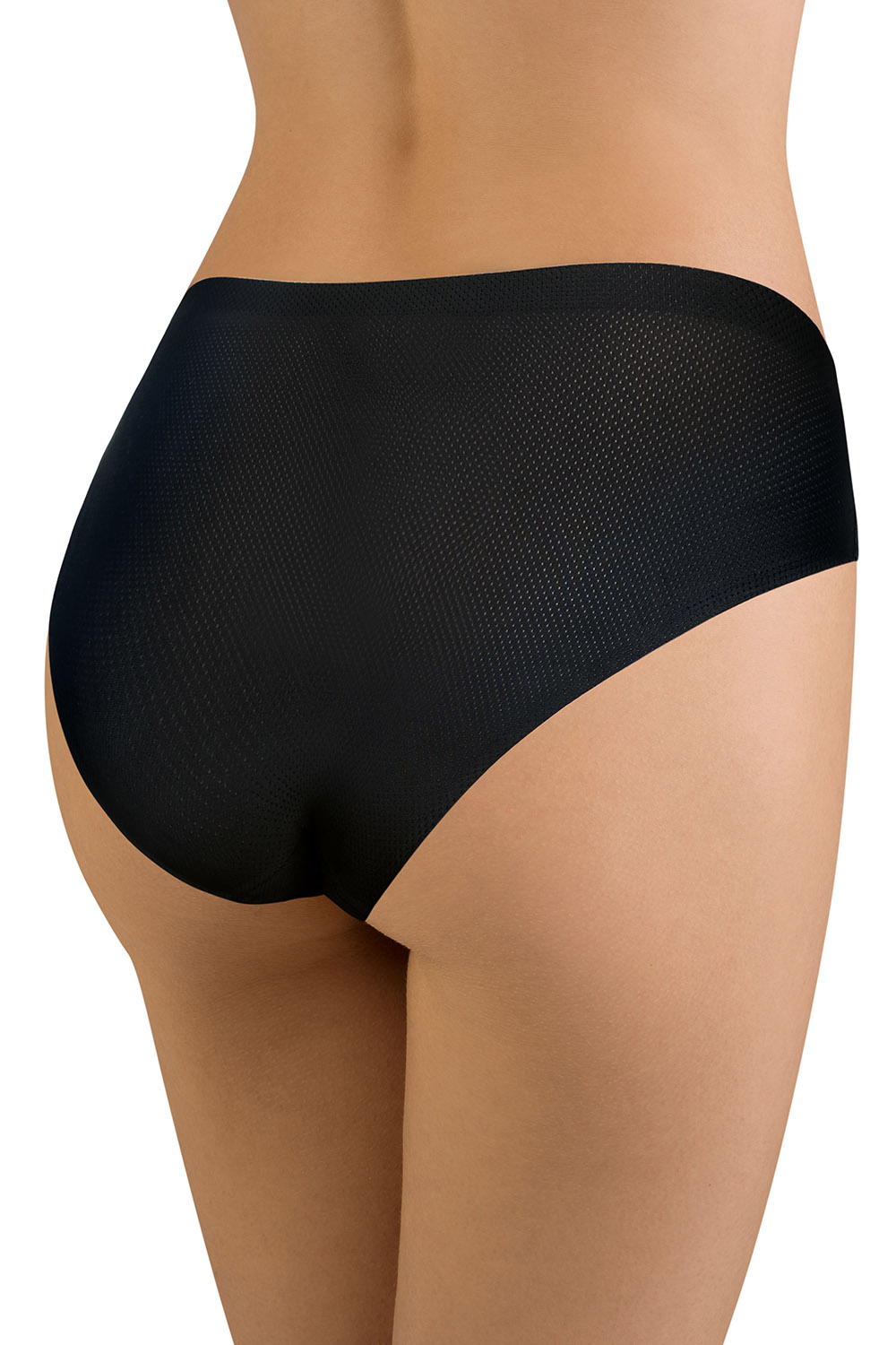 Vivisence smooth ladies 3-pack briefs 4011, black