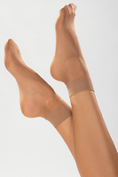 Vivisence Women's Socks 20 DEN 3-Pack Classic Ladies Socks With Soft And Comfortable Fit Wide Welt That Does Not Press And Ensures Secure Hold Invisible Toe Reinforcement, daino