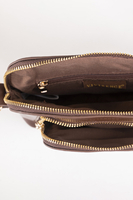 Vivisence Sac Bandoulière Femme Sangle Réglable Parfait Pour Tous Les Jours, marron