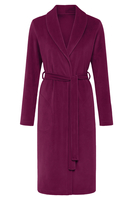 Vivisence Peignoir Femme Long Ceinture Poches Doux Classique Maison 5022, violet