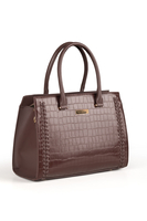 Vivisence Women's Handbag Set 3-in-1 Zipped Closure Elegance for Everyday, brown