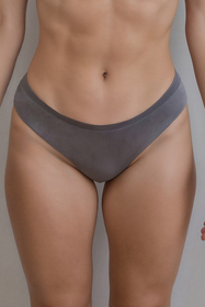 Vivisence Women's Briefs Brazilian Underwear Comfortable Viscose 4020, Grey