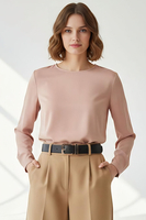 Vivisence Damen Ledergürtel Echtes Leder Goldene Schnalle Klassisch P0001, Schwarz