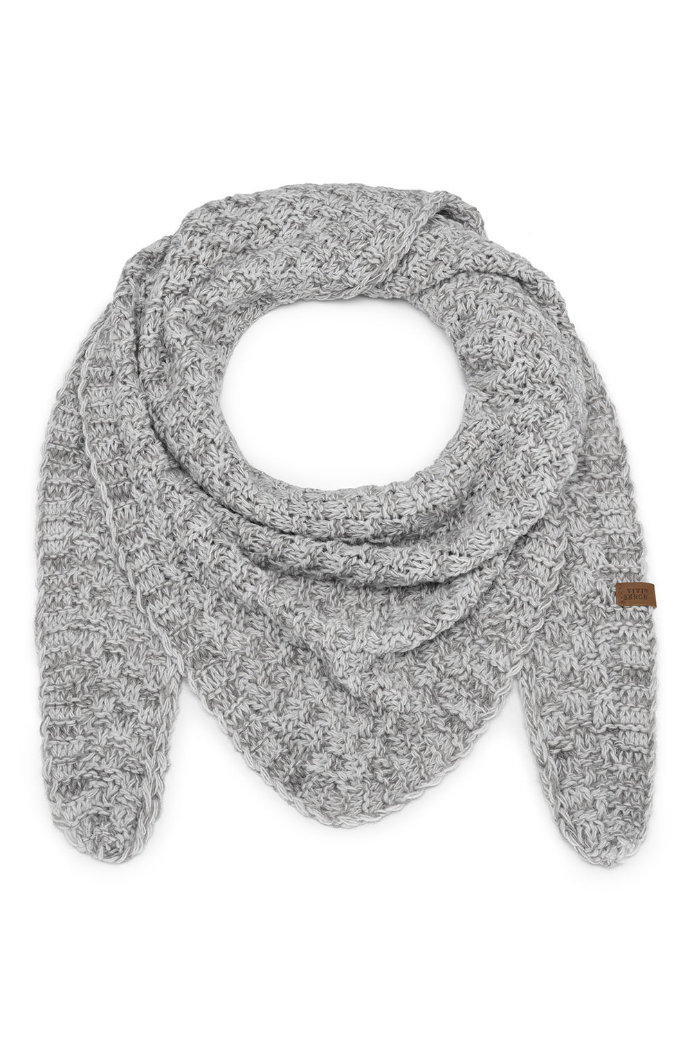 Vivisence Femme Écharpe Hiver Maille Douce Chaude Style Et Confort Quotidien, gris