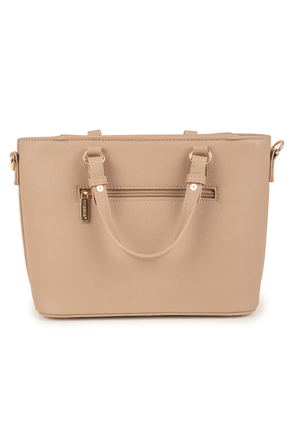 Vivisence Women's Handbag Shoulder Strap Zip Pocket Perfect for Everyday, beige