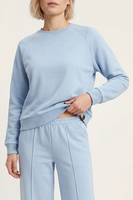 Vivisence Damen Jogginghose Mit Bügelfalte Ausgestellter Saum Bequemer Sitz, blau