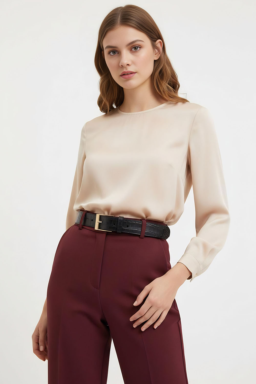 Vivisence Ceinture Femme Animalière Luxe 3,5 cm Sublime Tenues P0002,