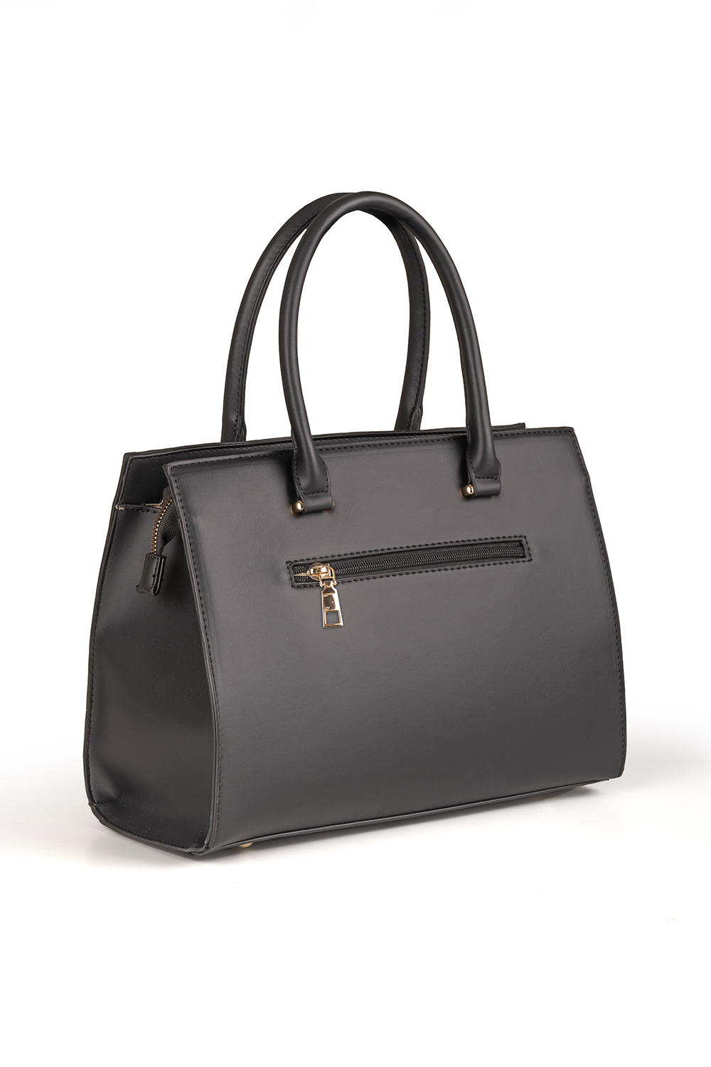 Vivisence Women's Handbag Set 3-in-1 Zipped Closure Elegance for Everyday, black