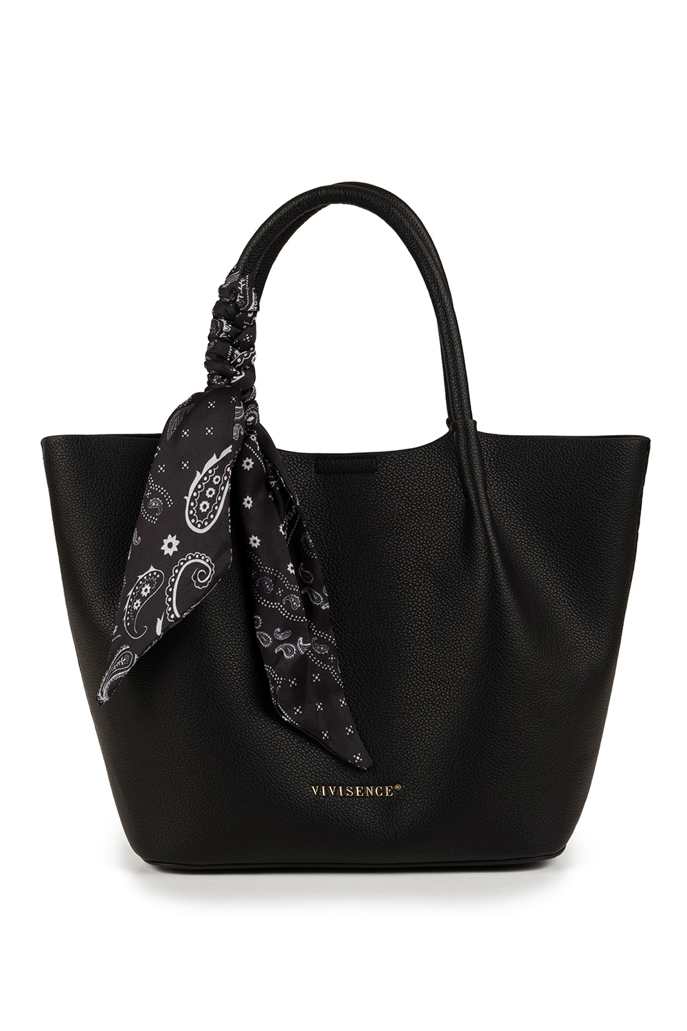 Vivisence Femme Sac À Bandoulière Pochette Cosmetic Amovible pour Tous Les Jours, noir