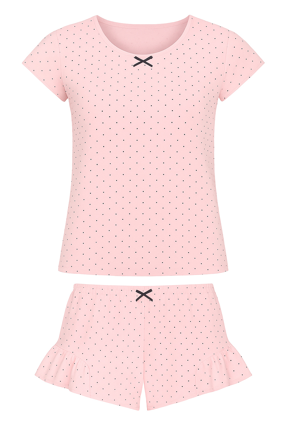 Vivisence pyjama deux pièces t-shirt+short 2021, rose
