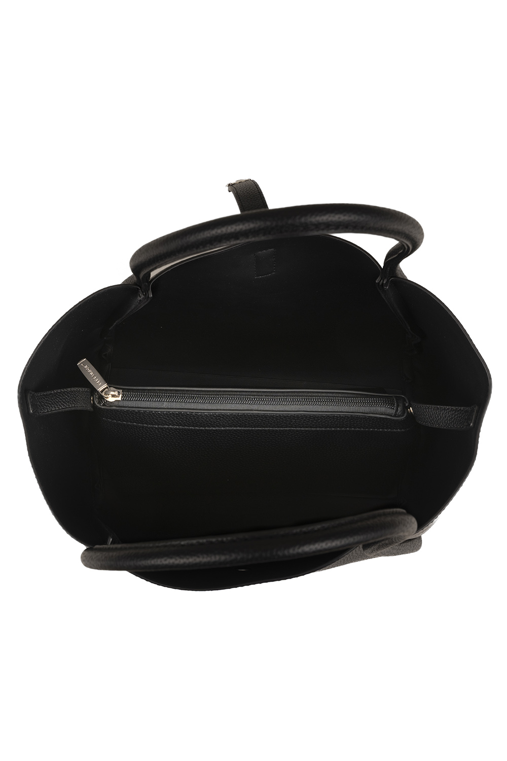 Vivisence Damen Schultertasche Mit Magnetklappe Und Kosmetiktasche Für Den Alltag, Schwarz