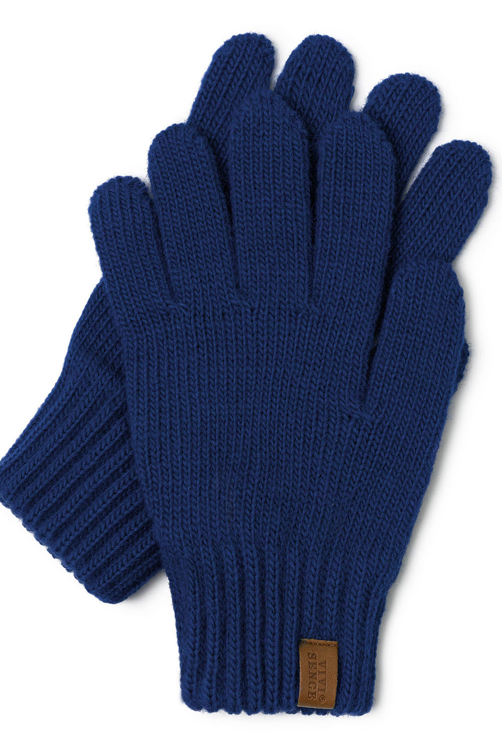 Vivisence Women's Winter Gloves Soft And Warm Ideal For Cold Weather 7014, navy blue