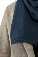 Vivisence Écharpe Femme Hiver Chaude Et Confortable Pour Les Journées Froides 7101, bleu foncé