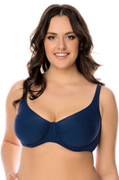 Vivisence femme top de bikini haut de maillot de bain 3216, bleu foncé