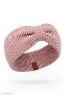 Vivisence Damen Stirnband Strick für kühle Tage Komfort und Stil, rosa