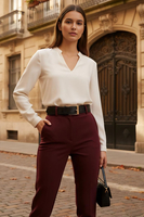 Vivisence Ceinture Femme Animalière Luxe 3,5 cm Sublime Tenues P0002, noir