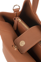 Vivisence Handtasche Damen Verstellbarer Schultergurt Alltag Komfort, Braun