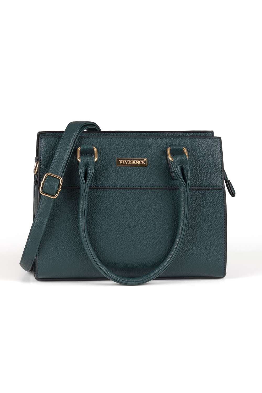 Vivisence Sac a Main Femme Bandoulière Parfait Style Et Confort, vert