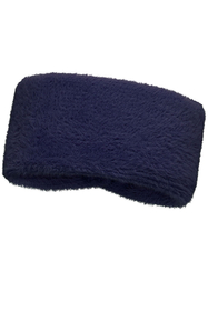 Vivisence Stirnband Damen Flauschig Gefüttert Verkreuzt Warm Herbst Winter 7093, dunkelblau