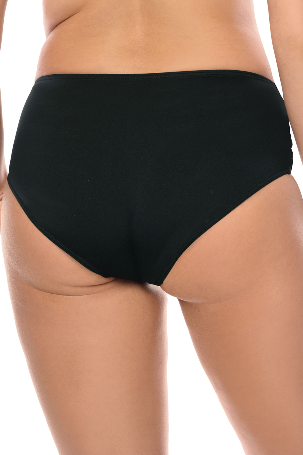 Vivisence Bikini Set Träger Verstellbar Hohem Bund Perfekt Für Strandurlaub 3202, Schwarz