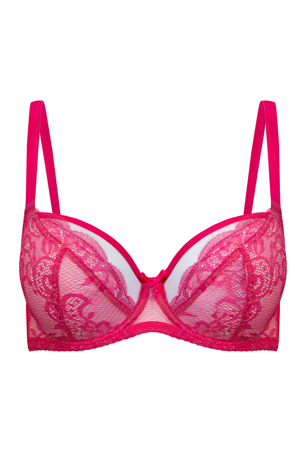 Vivisence femme soutien-gorge non-rembourré charmant 1044, fuchsia