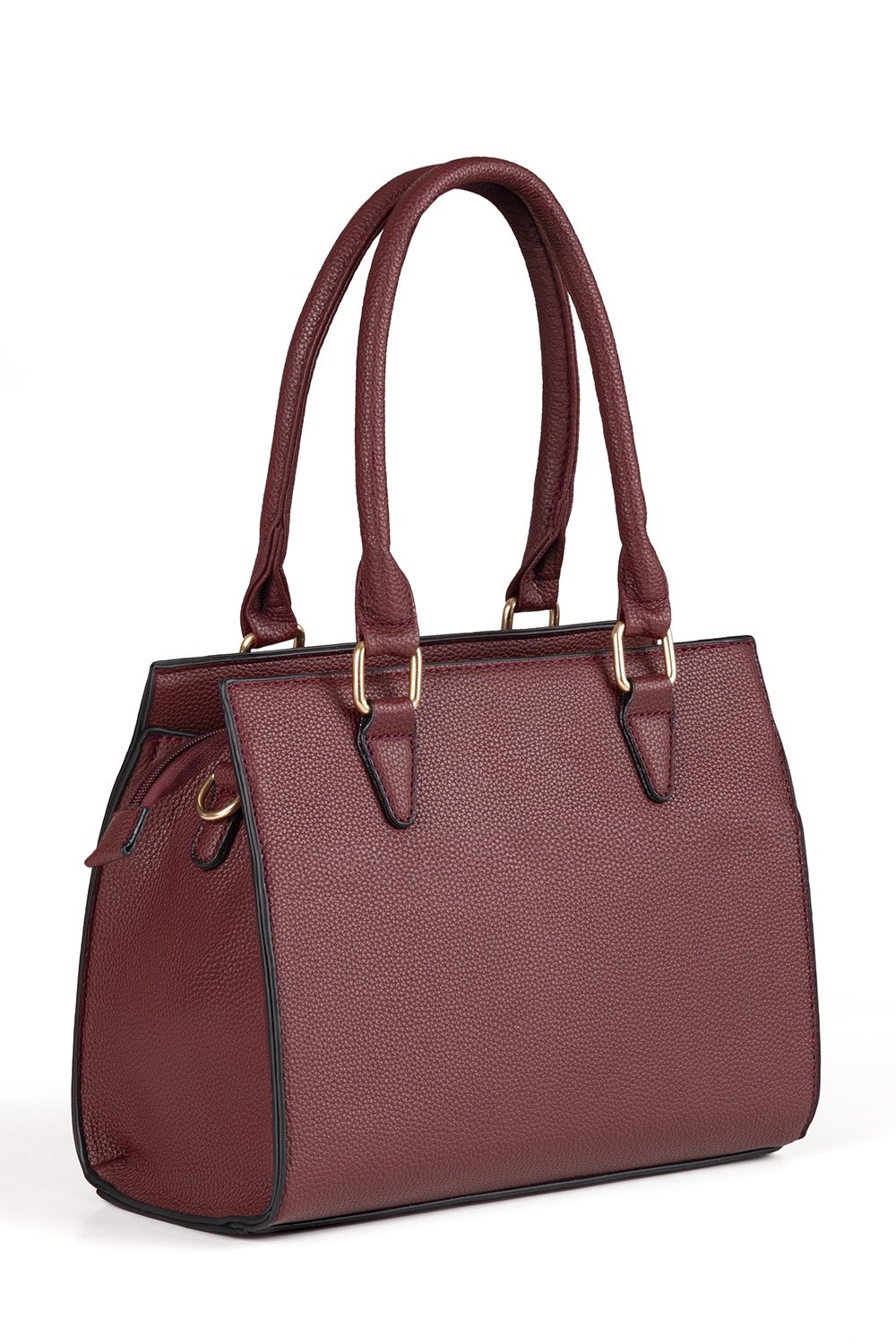 Vivisence Women's Handbag Shoulder Bag Everyday Comfort and Elegance, burgundy