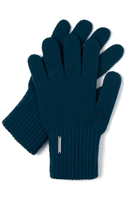 VIVISENCE Damen Winter Handschuhe aus Wolle Ideal für Kaltes Wetter 7201, dunkelblau