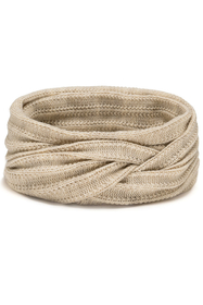 Vivisence Écharpe Tube Femme Hiver Moderne Et Confortable En Fil Chaud Double 7019S, beige