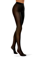 Vivisence Collants Pour Femmes 40 DEN Avec Renforcement Invisible Des Orteils Sans Section Distincte De Culottes Confort À La Taille Fabriqué En Pologne Lot De 3 Paire, nero