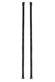 Vivisence Damen BH-Träger Abnehmbare Regulierbare Accessoires Zubehör 8006, Schwarz