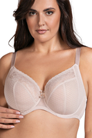 Vivisence Non-Padded Bra Elegant Lace Cups Comfortable Support for Everyday 1080,
