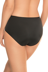 Vivisence women's lace smooth briefs 1044W, black