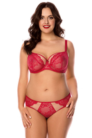 Vivisence Damen Slip Unterhosen Unterwäsche Ganztägiger Komfort 1044, rot