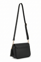 Vivisence Femme Sac Bandoulière Réglable Compact Fermoir Magnétique Pour Tous Les Jours, noir