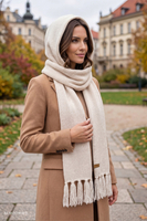 Headwear hood, Beige