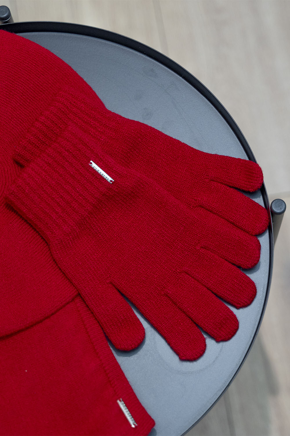 Vivisence Gants Femme Hiver Doux Et Chauds Pour Temps Froid 7202, rouge