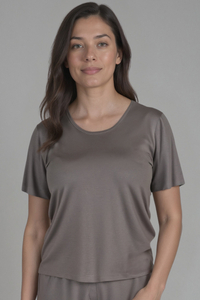 Vivisence Women's Pyjamas T-Shirt Viscose Relaxed Cut Comfort For Every Night 2200,