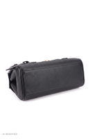 Vivisence T0039 Sac à bandoulière femme simili cuir baguette élégant, noir